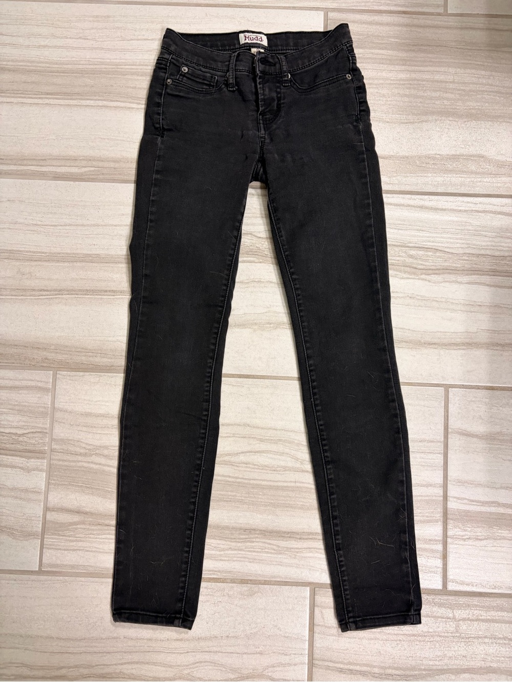 Mudd Washed Black Skinny Jeans